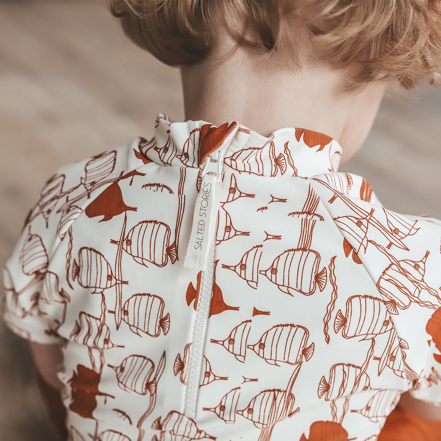 UV shirt Korte Mouw Vis Salted Stories