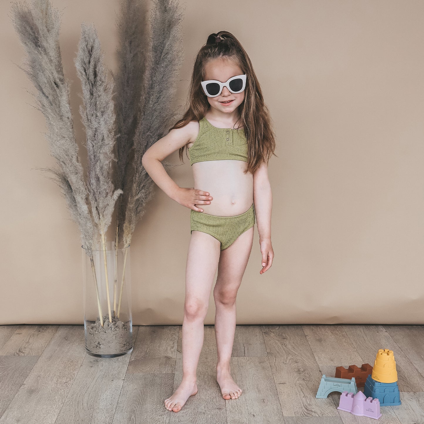 Bikini Glitter Groen Salted Stories