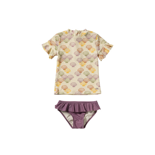 UV shirt met broekje Schelp Salted Stories