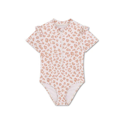 UV Pak Korte Mouw Roze/Beige Swim Essentials