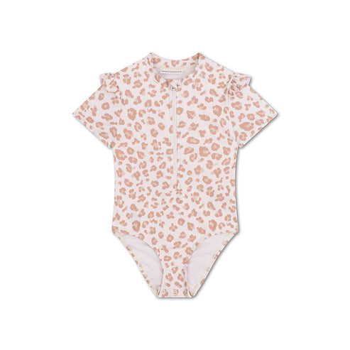 UV Pak Korte Mouw Roze/Beige Swim Essentials