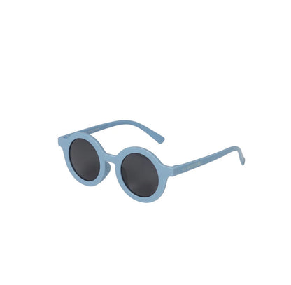 Jongens zonnebril blauw rond